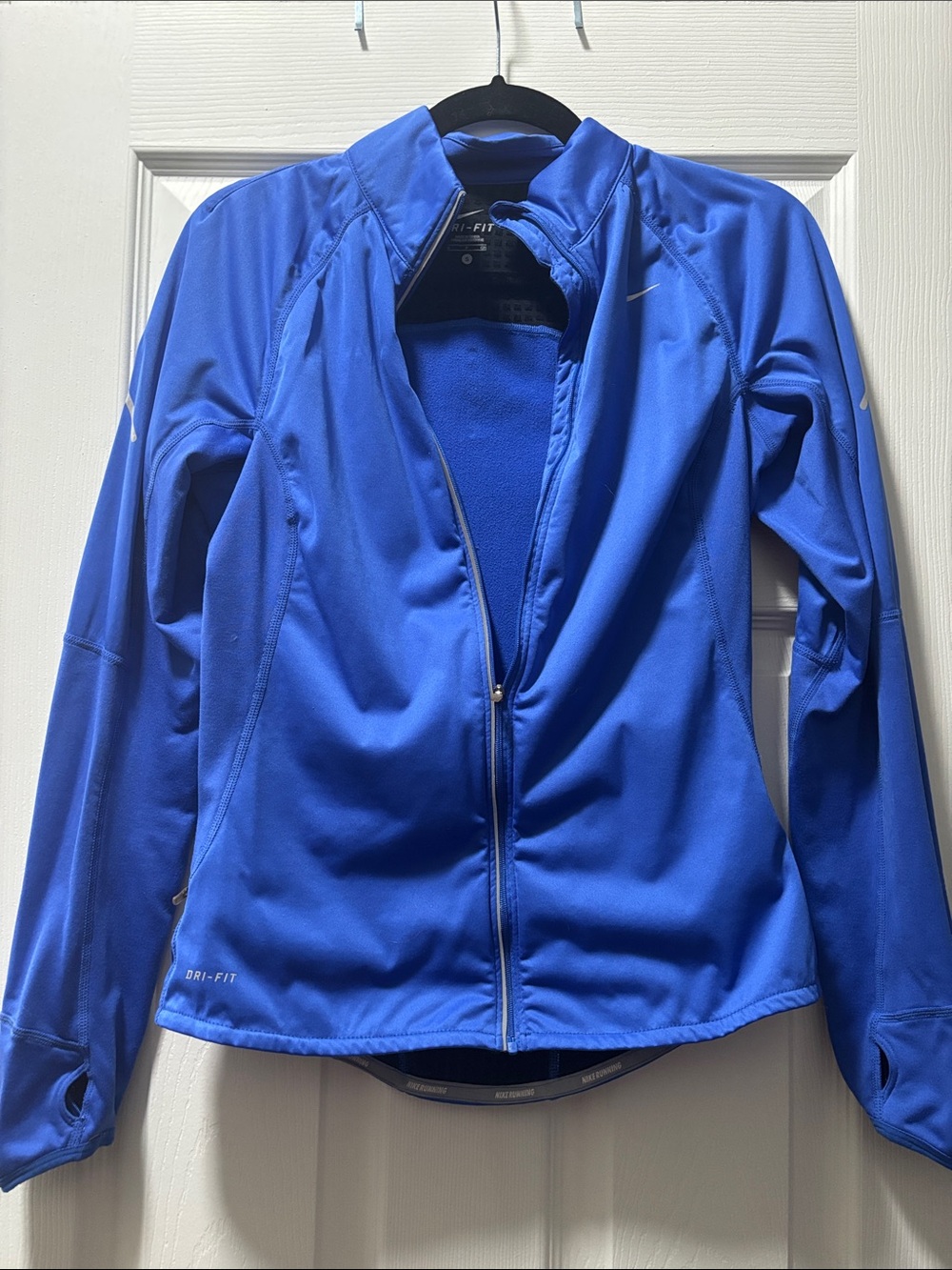 Nike Women’s Royal Blue Dri-FIT Full-Zip Utility Jacket